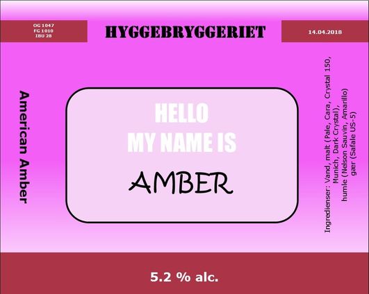 My name is amber