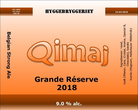 Qimaj Grand Reserve - oak aged